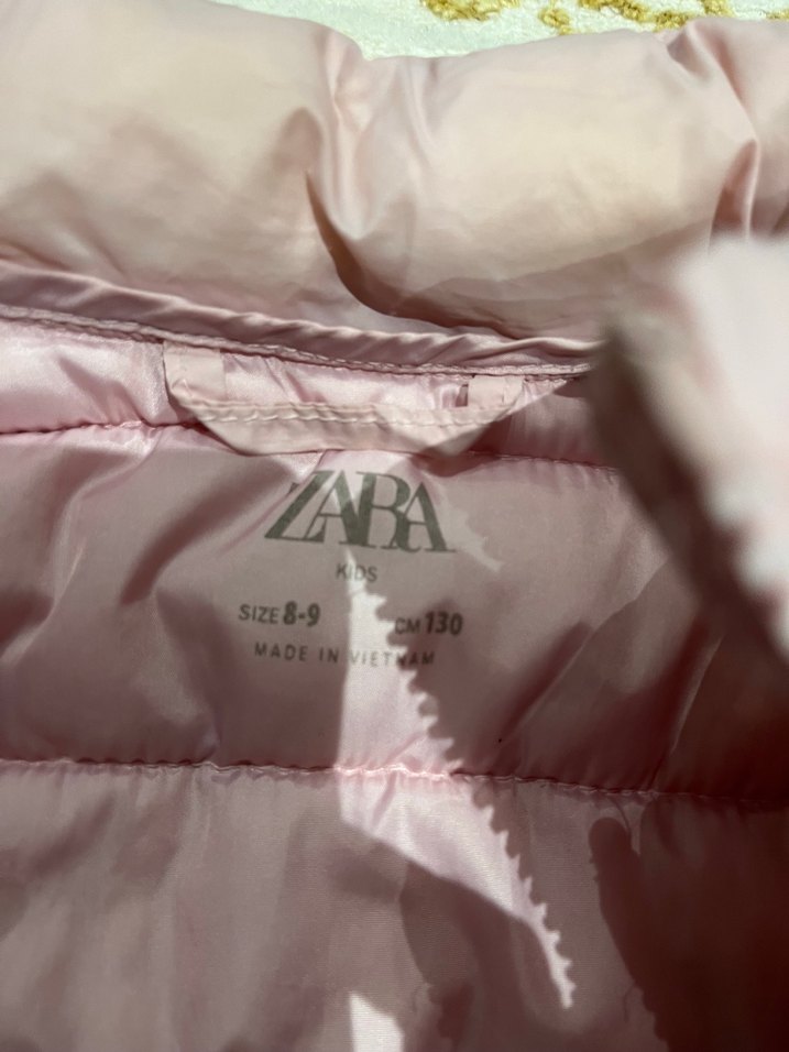 Kız Çocuk Pembe Fermuarlı Yelek - Görsel 2