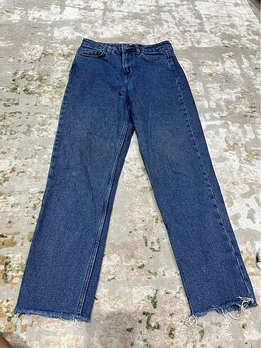 m Beden Koton mom jean pantolon