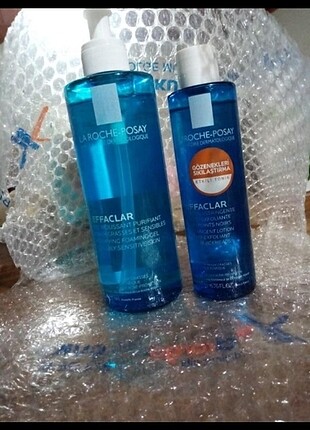 Orjinal 2 set beraber la Roche posay ürünleri