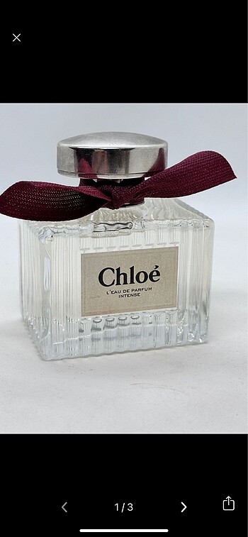 Chloe intense 100 ml bayan edp