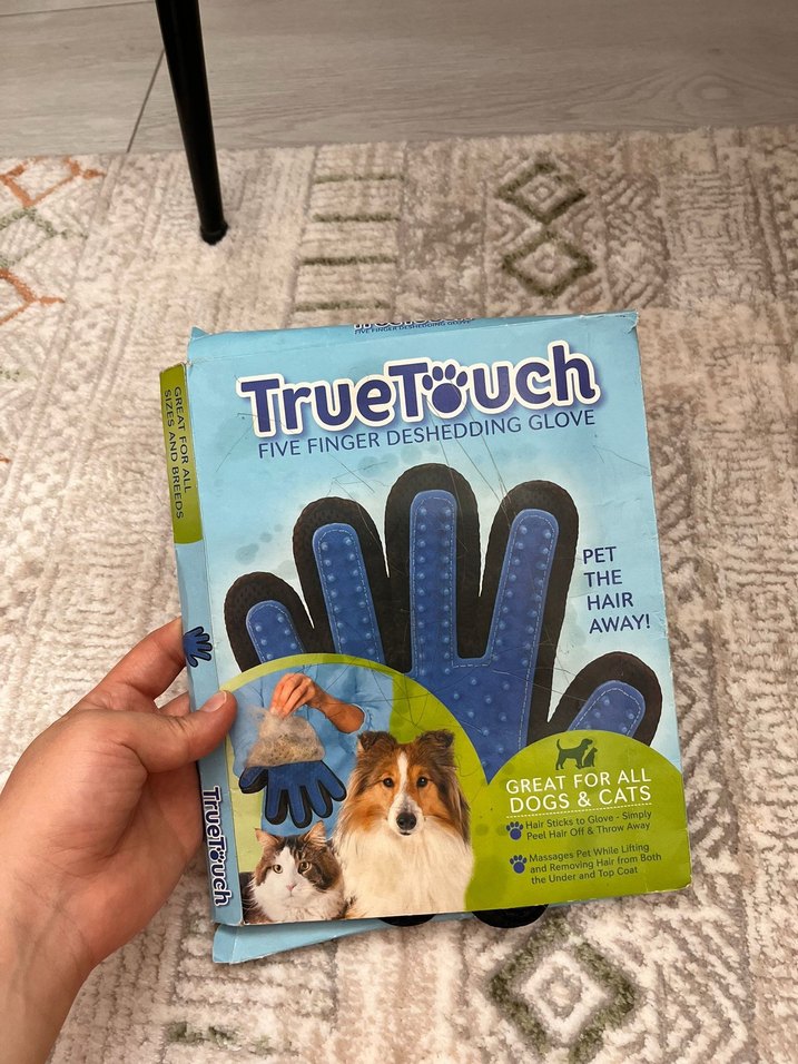 Kedi köpek tüy toplama eldiveni - Görsel 2