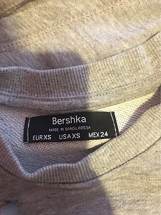 xs Beden Bershka xs
