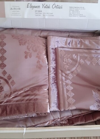 Beden bordo Renk ???? SATILDI ????ÖZDİLEK ELEGANCE YATAK ÖRTÜSÜ
