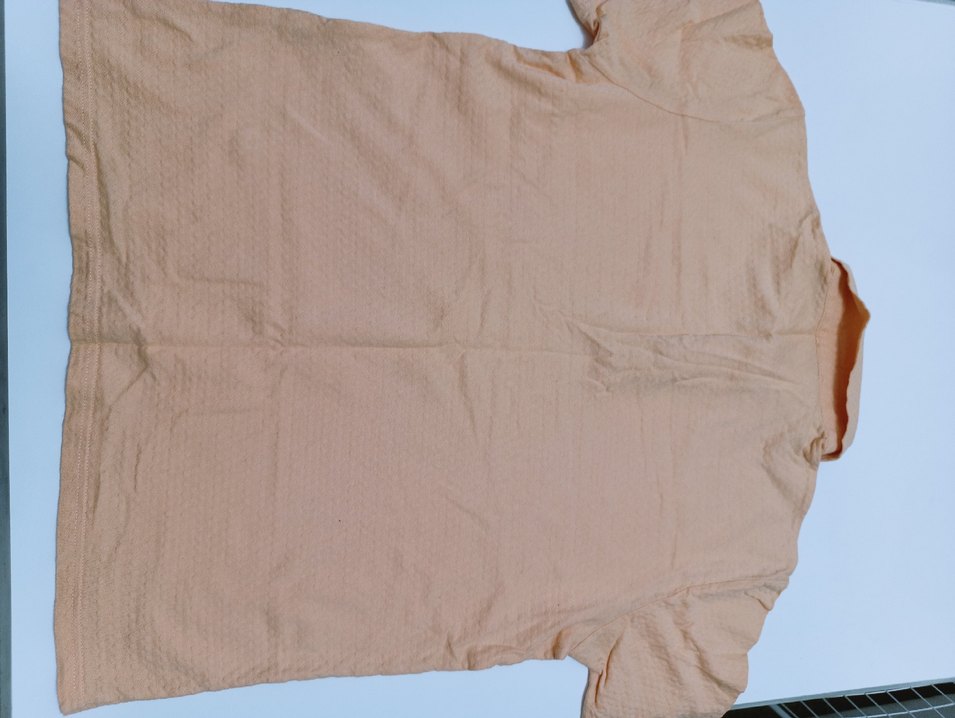 turuncu Erkek Polo Yaka Kısa Kollu Tişört - Görsel 3