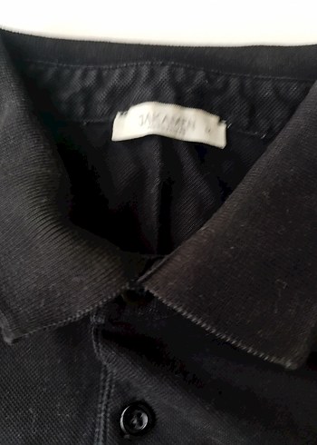 Siyah Erkek Polo Yaka Tişört - Görsel 3