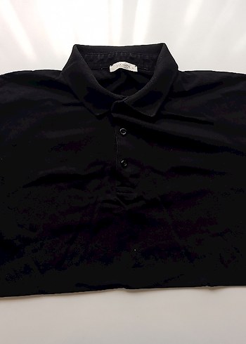 Siyah Erkek Polo Yaka Tişört - Görsel 6