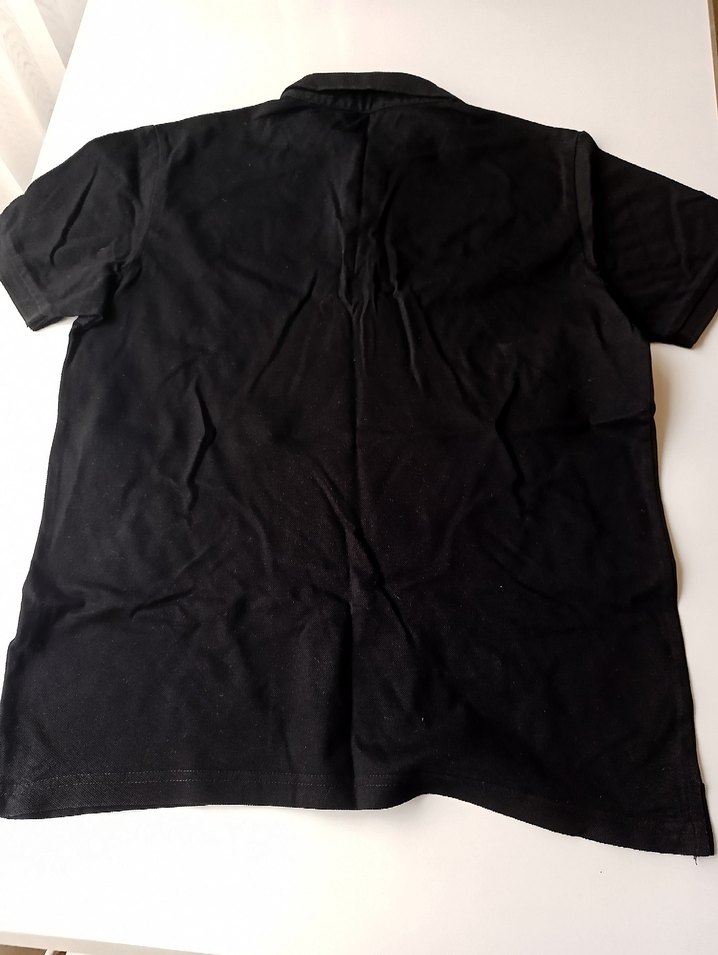 Siyah Erkek Polo Yaka Tişört - Görsel 5