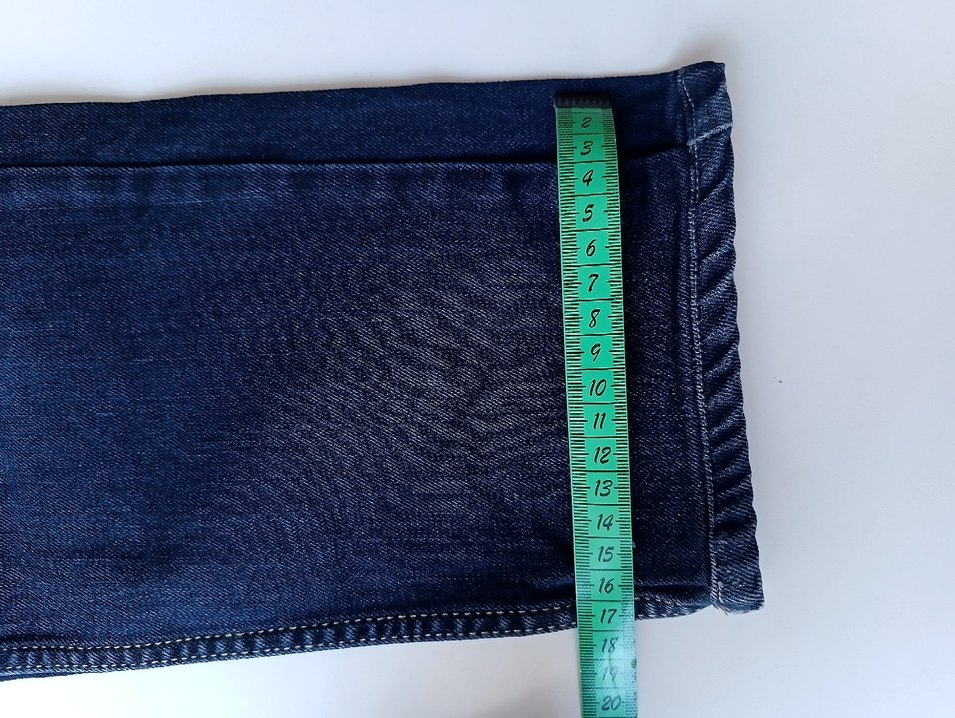 Erkek Koyu Mavi Avva marka 32 beden likrasız Jean pantolon - Görsel 2