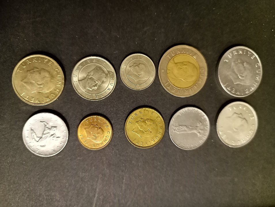 birbirinden farklı 10 adet koleksiyonluk madeni para lot 3 - Görsel 2