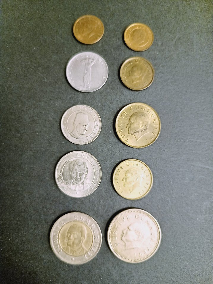 birbirinden farklı 10 adet koleksiyonluk madeni para lot 5 - Görsel 2