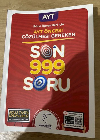  Karekök yayınları sözel