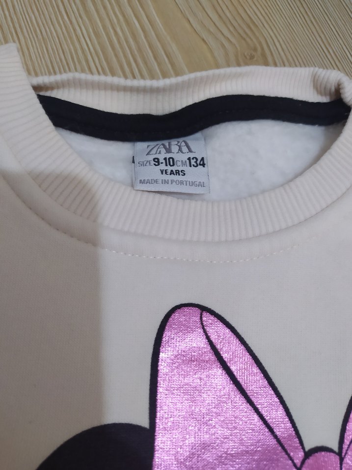 Kız Çocuk Renkli Baskılı Sweatshirt - Görsel 3