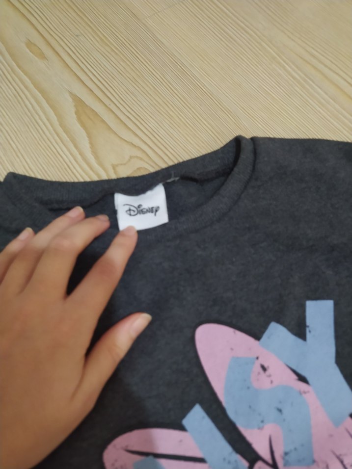 Kız Çocuk Gri Daisy Baskılı Eşofman Takımı - Görsel 4