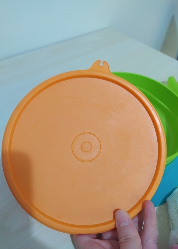 Tupperware vakumlu mama tabağı ve kaşık - Görsel 5