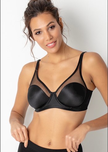 xxl Beden Siyah Glamour Bralet