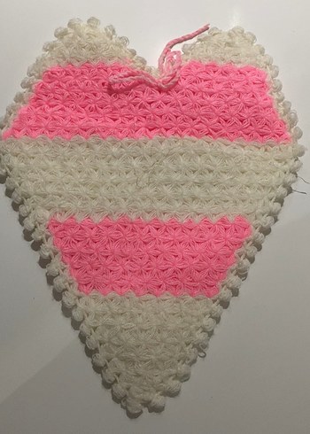 Kalp Şekilli Pembe Banyo Süngeri - Görsel 2