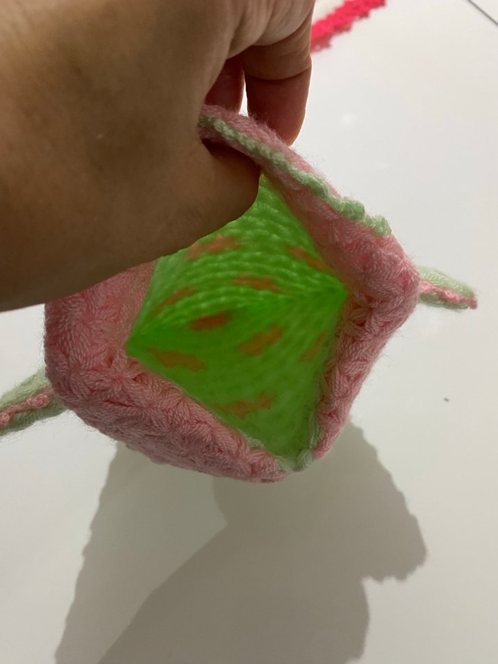 Pembe ve Yeşil Pastel Banyo Süngeri - Görsel 4