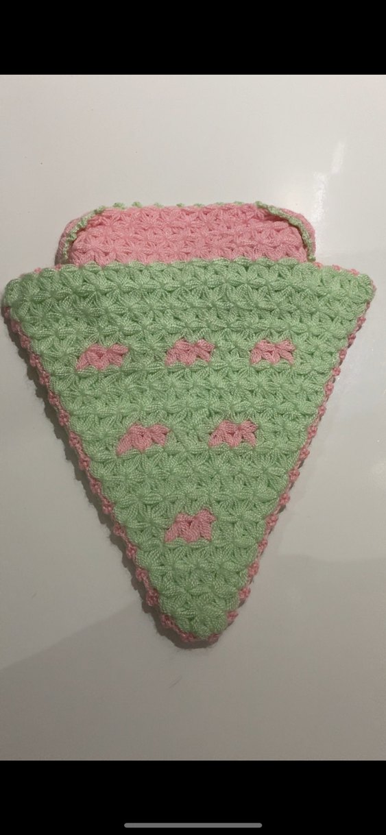 Pembe ve Yeşil Pastel Banyo Süngeri - Görsel 2