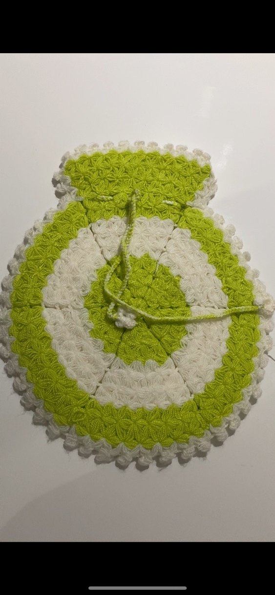 Yeşil El Örgüsü Banyo Süngeri - Görsel 4