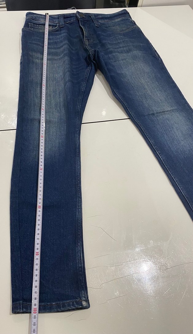 Parlak Lacivert Erkek Regular Fit Denim Jean - Görsel 2