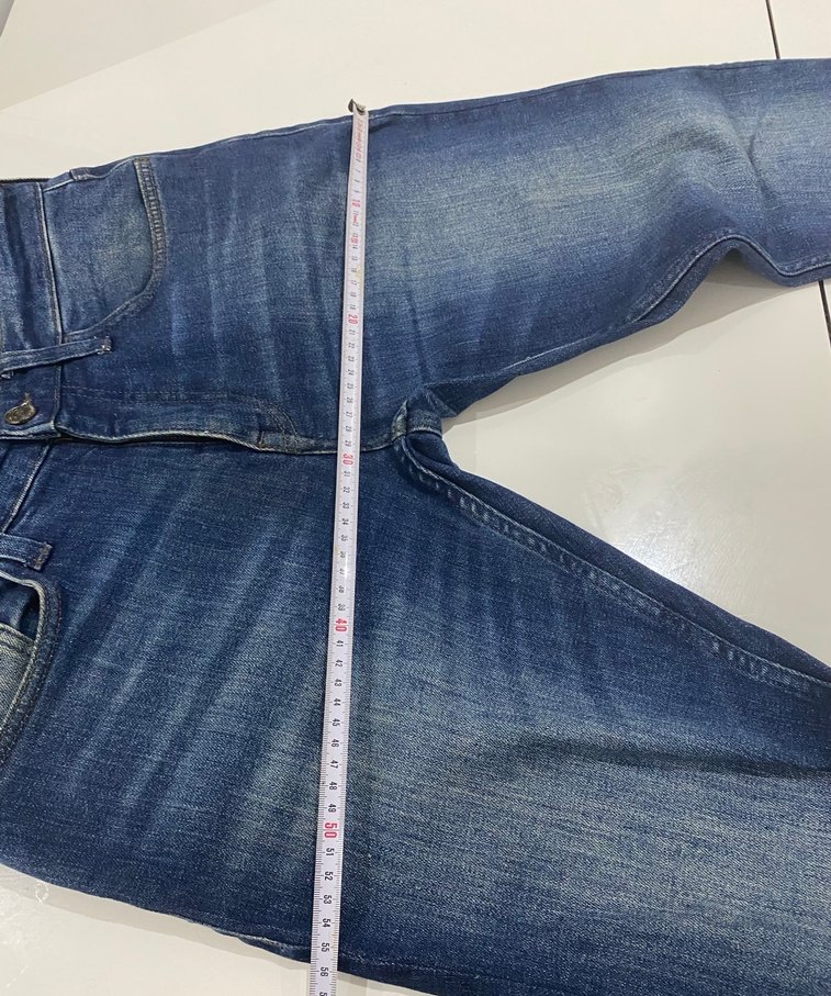 Parlak Lacivert Erkek Regular Fit Denim Jean - Görsel 4