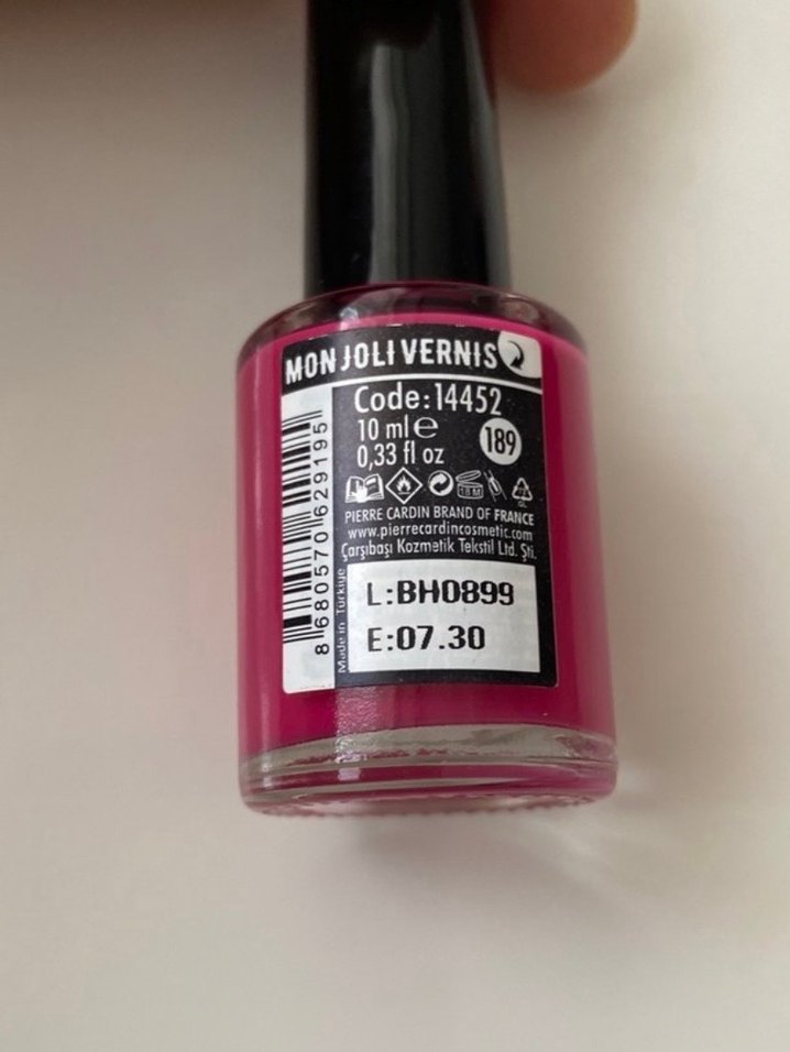 Pierre Cardin Pastel Pembe Oje - Görsel 2