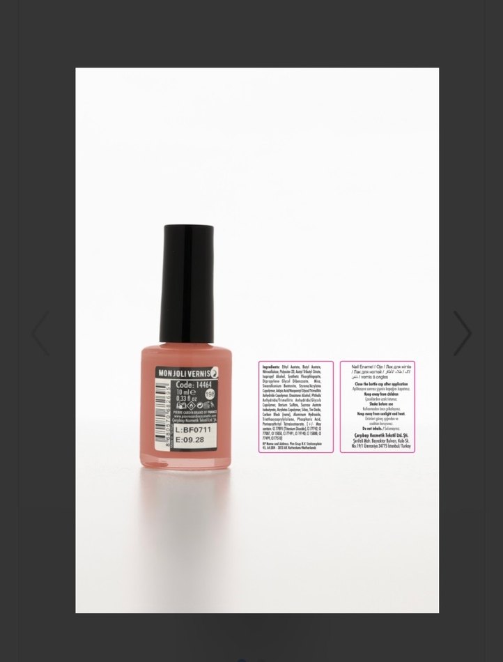 Pierre Cardin Bej Pastel Oje - Görsel 2