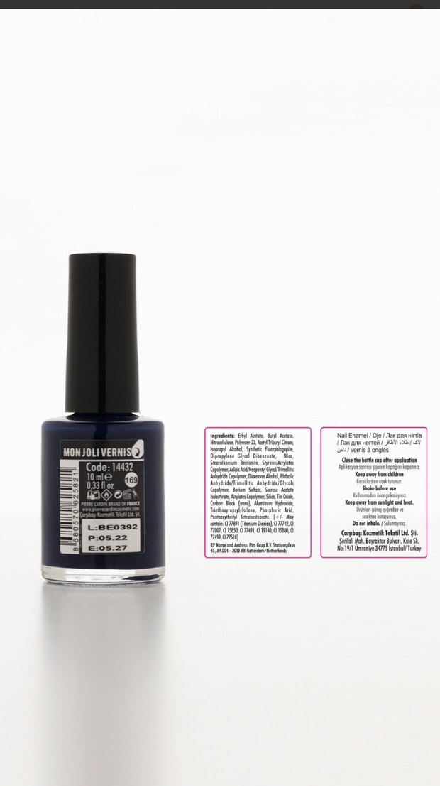 Pierre Cardin Parlak Mor Oje - Görsel 2