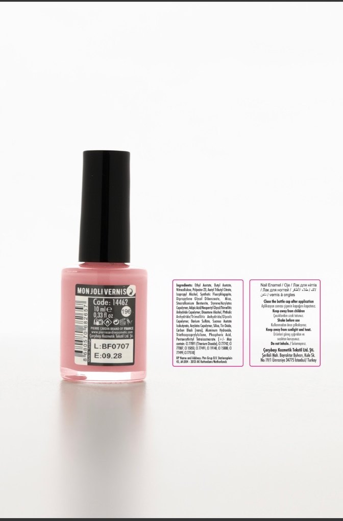 Pierre Cardin Pastel Pembe Oje - Görsel 2