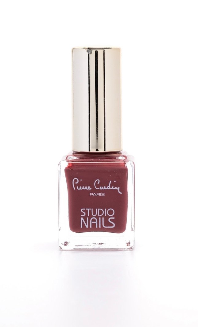 Parlak Bordo Oje - Pierre Cardin Studio Nails - Görsel 2