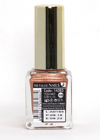 Pierre Cardin Metalik Bej Oje - Görsel 3