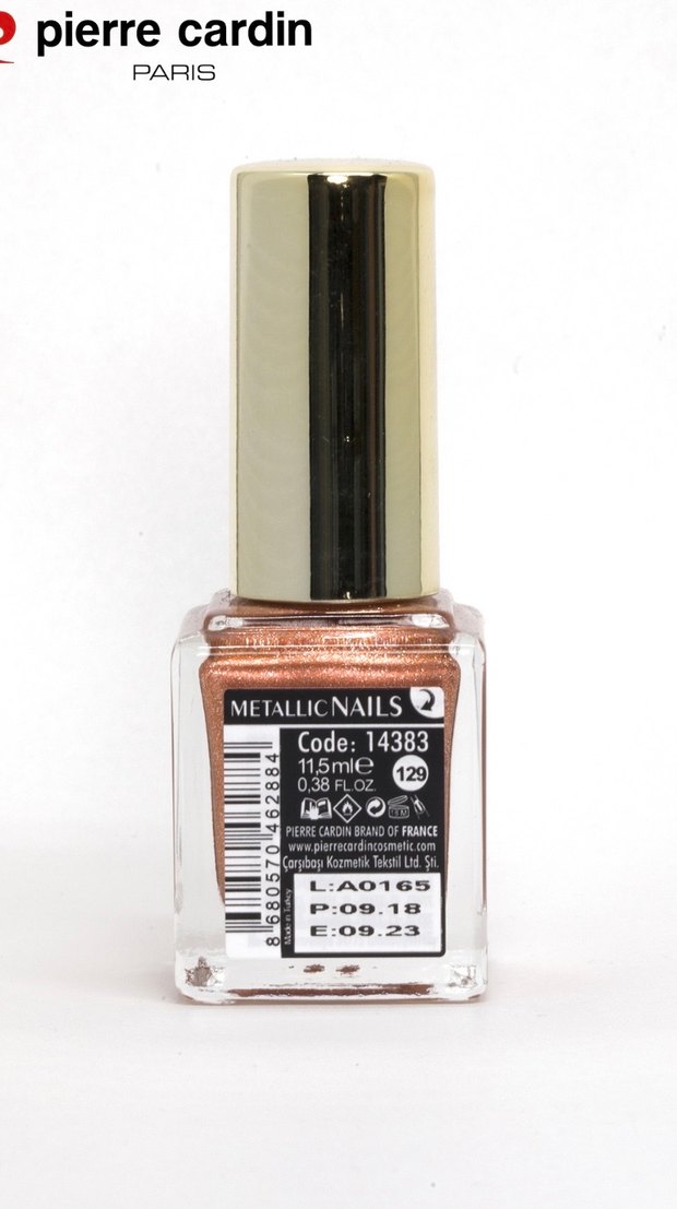 Pierre Cardin Metalik Bej Oje - Görsel 3