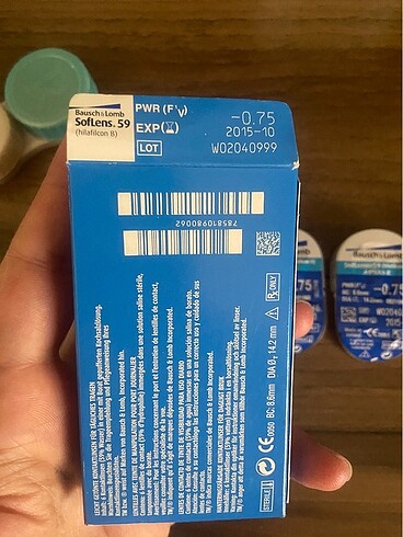 Bausch lamb softlens 59 Numaralı lens