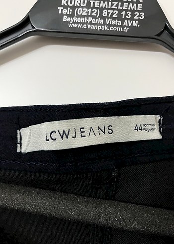 LC Waikiki Siyah Kemerli Midi Boy Regular Fit Kot