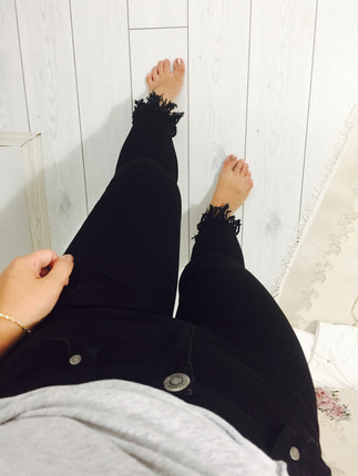 36 Beden Siyah jean