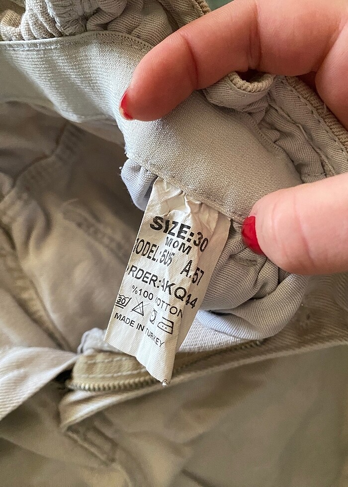 Lastikli pantolon - Görsel 3