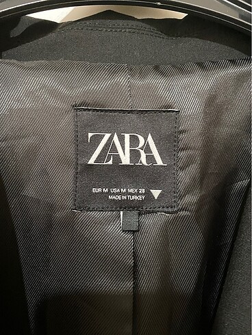 m Beden Zara blazer ceket