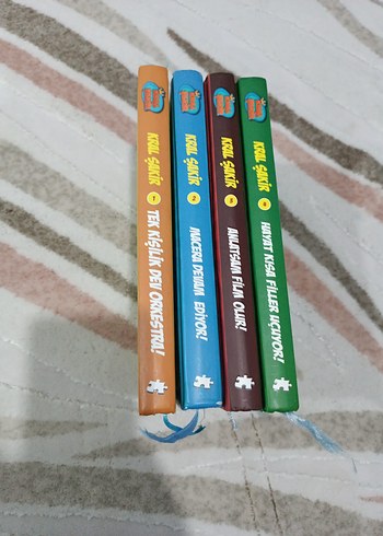 Çocuklar için 4 Eğlenceli Kitap Seti