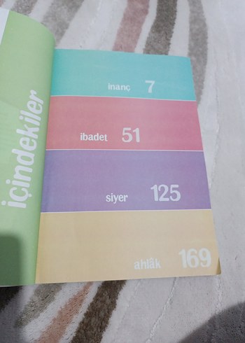  Etkinliklerle Dinimi Öğreniyorum Çocuk Kitabı