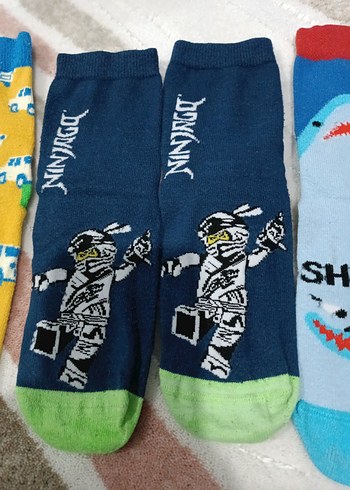 33-35 Numara 3 Adet Lisanslı Çorap - Görsel 3