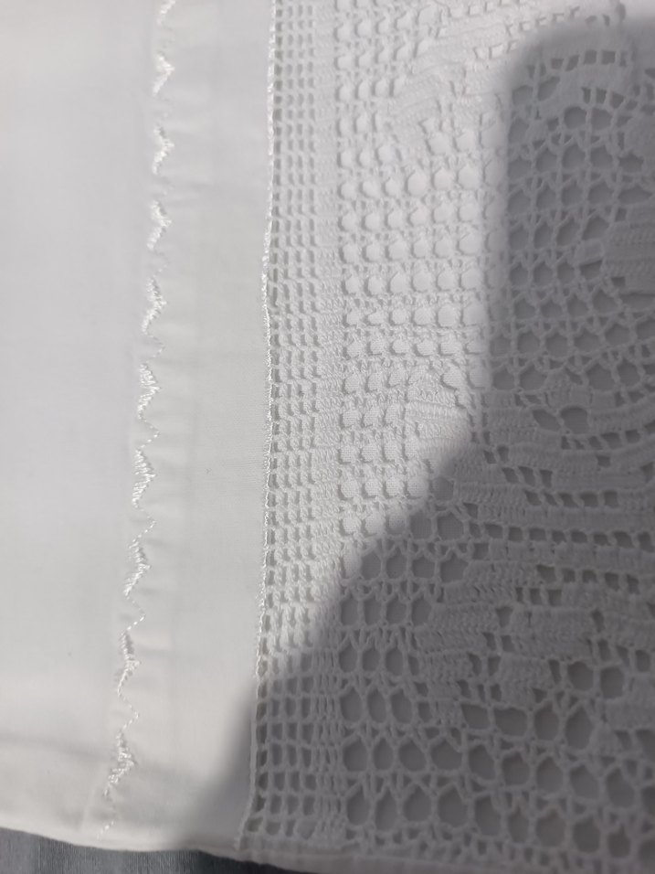 2 Adet El Örgüsü Dantel Yastık Kılıfı - Görsel 4