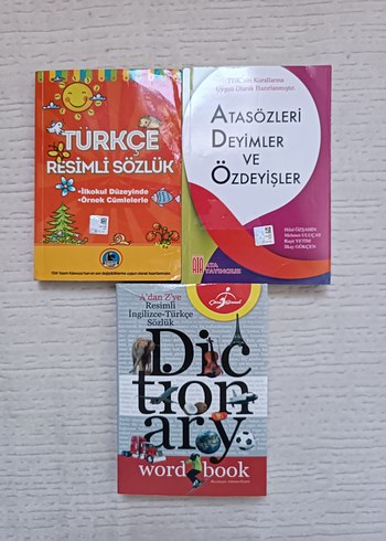 2. ve 3. Sınıf Sözlük Seti