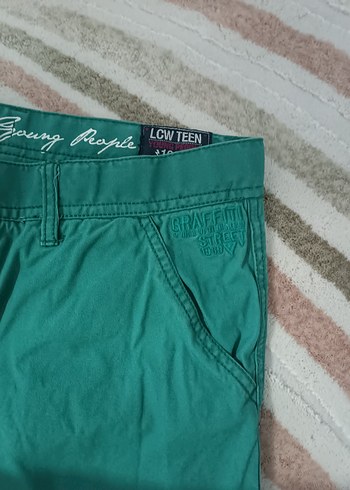 15-16 Yaş Beden yeşil Renk LC Waikiki 15-16 Yaş Yeşil Pantolon