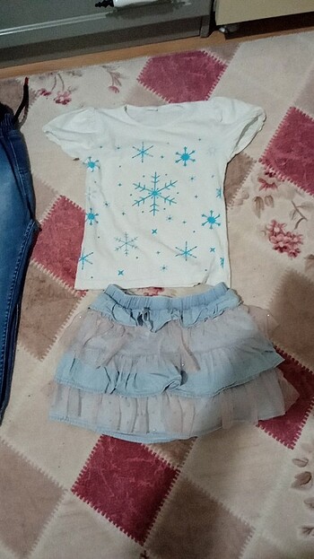 LC Waikiki 7 adet pantolon 1 adet etek ve 1 adet tişört toplu satış