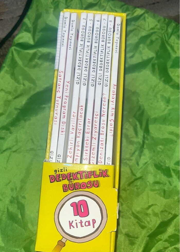 dedektiflik bürosu kitap seti - Görsel 2