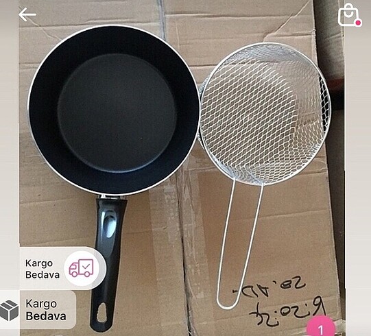 Beden Teflon telli kızartma tenceresi