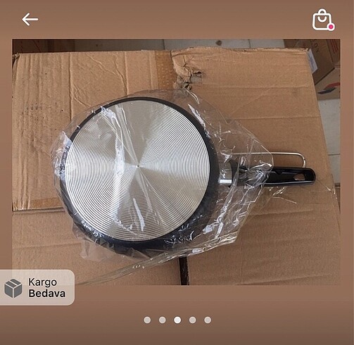 Beden siyah Renk Teflon telli kızartma tenceresi