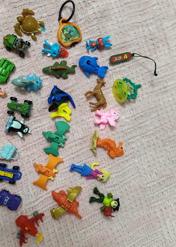 Renkli Mini Aksiyon Figürleri Seti - Görsel 8