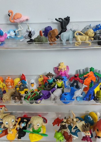 Renkli Mini Aksiyon Figürleri Seti - Görsel 9