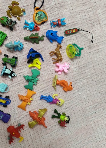 Renkli Mini Aksiyon Figürleri Seti - Görsel 7